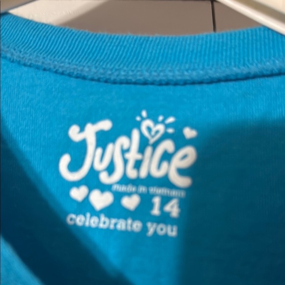 Justice Blue and Pink Short Sleeve Tees - Picture 3 of 7